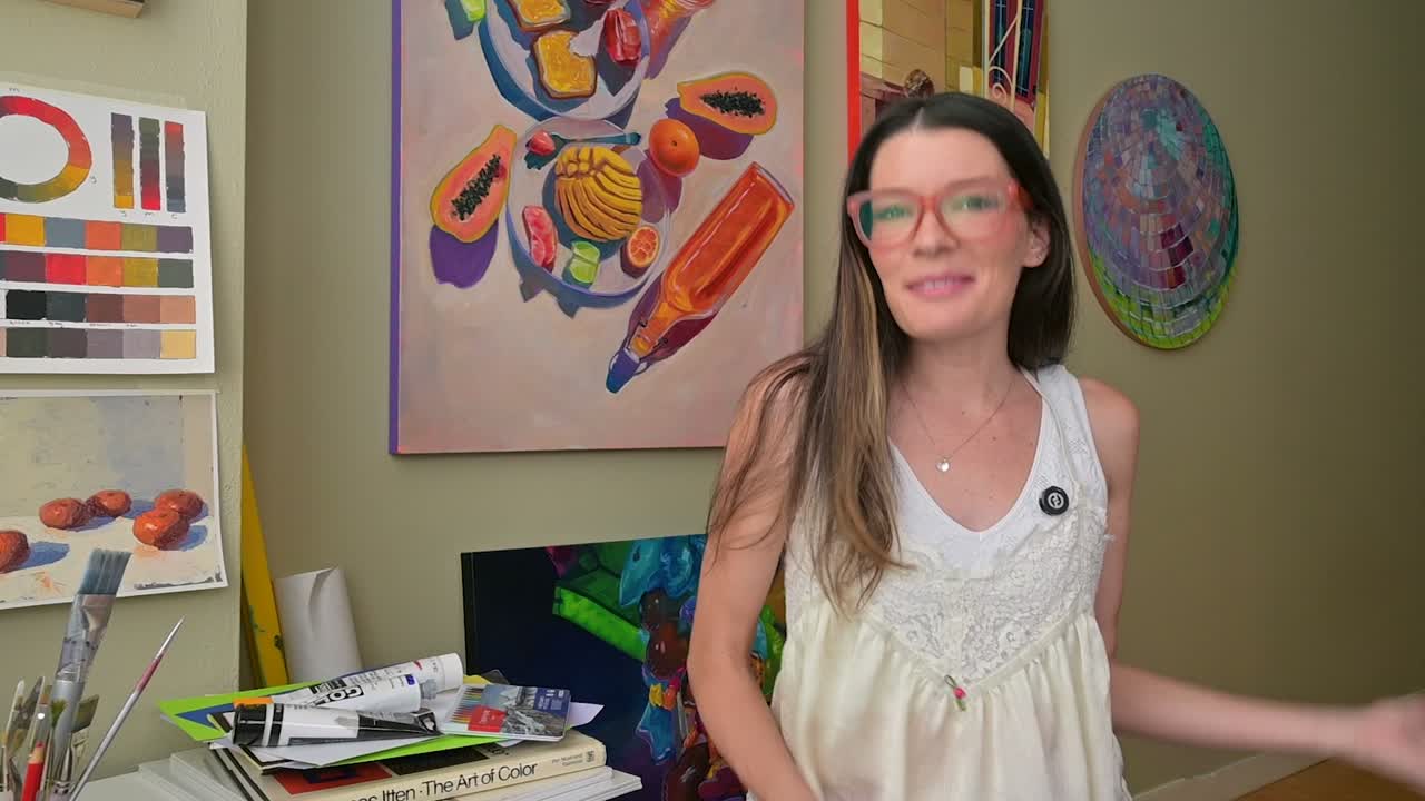 Sari Shryack introducing Applied Color Theory